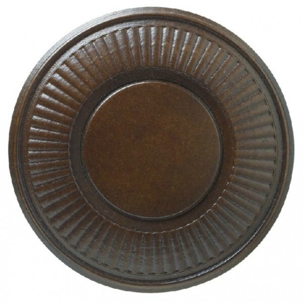 Kirsch Curtain Drape Holdbacks Wood Trends Medallions (4 1/2" Diameter)~Pair